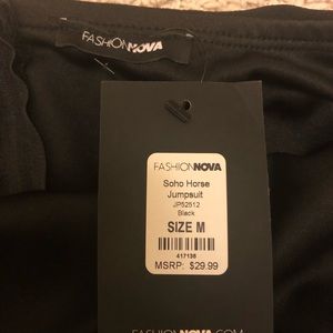 Fashion Nova Other - Black jumpsuit Fashion Nova Other - Black jumpsuit